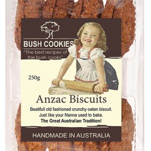 Anzac Biscuits 250g  - Carton of 12
