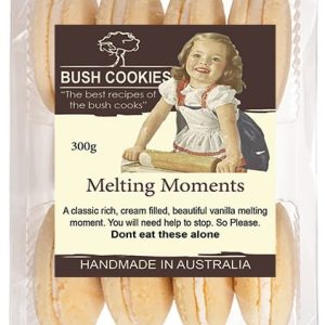 Vanilla Melting Moments 300g by Bush Cookies ( BB - August 20
