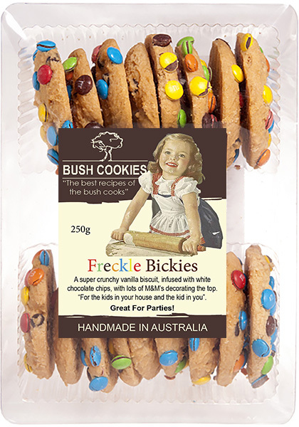 Freckle Bickies 250g - Carton of 12